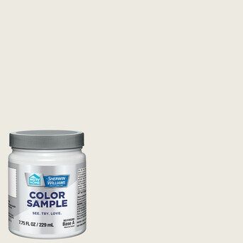 Alabaster Interior Paint Sample (Half Pint) | Lowe's