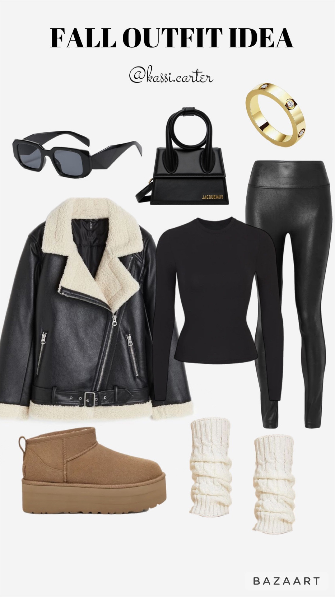 Fall outfit idea 

aviator jacket, sand leggings, ugg boots, ultra mini platform, skims, Christmas gift, gift ideas, Amazon finds 

#LTKHoliday #LTKstyletip #LTKGiftGuide