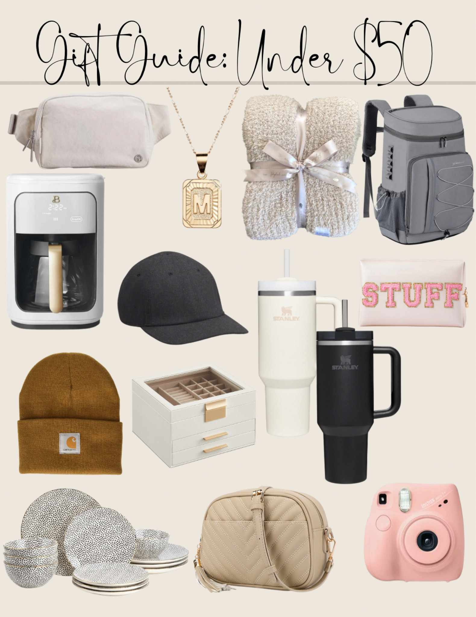 Under $50
Gifts for under $50
Gifts for her and gifts for him

#LTKGiftGuide #LTKHoliday