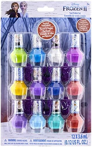 Disney Frozen - Townley Girl Non-Toxic Peel-Off Water-Based Natural Safe Quick Dry Nail Polish Gi... | Amazon (US)