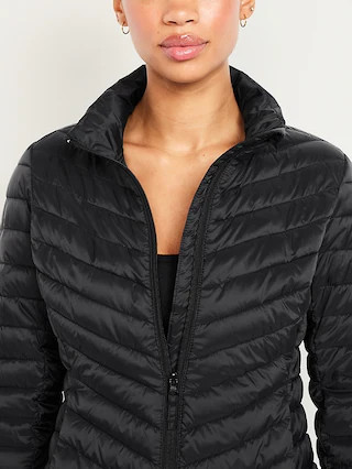 Water-Resistant Narrow-Channel Puffer Jacket | Old Navy (US)
