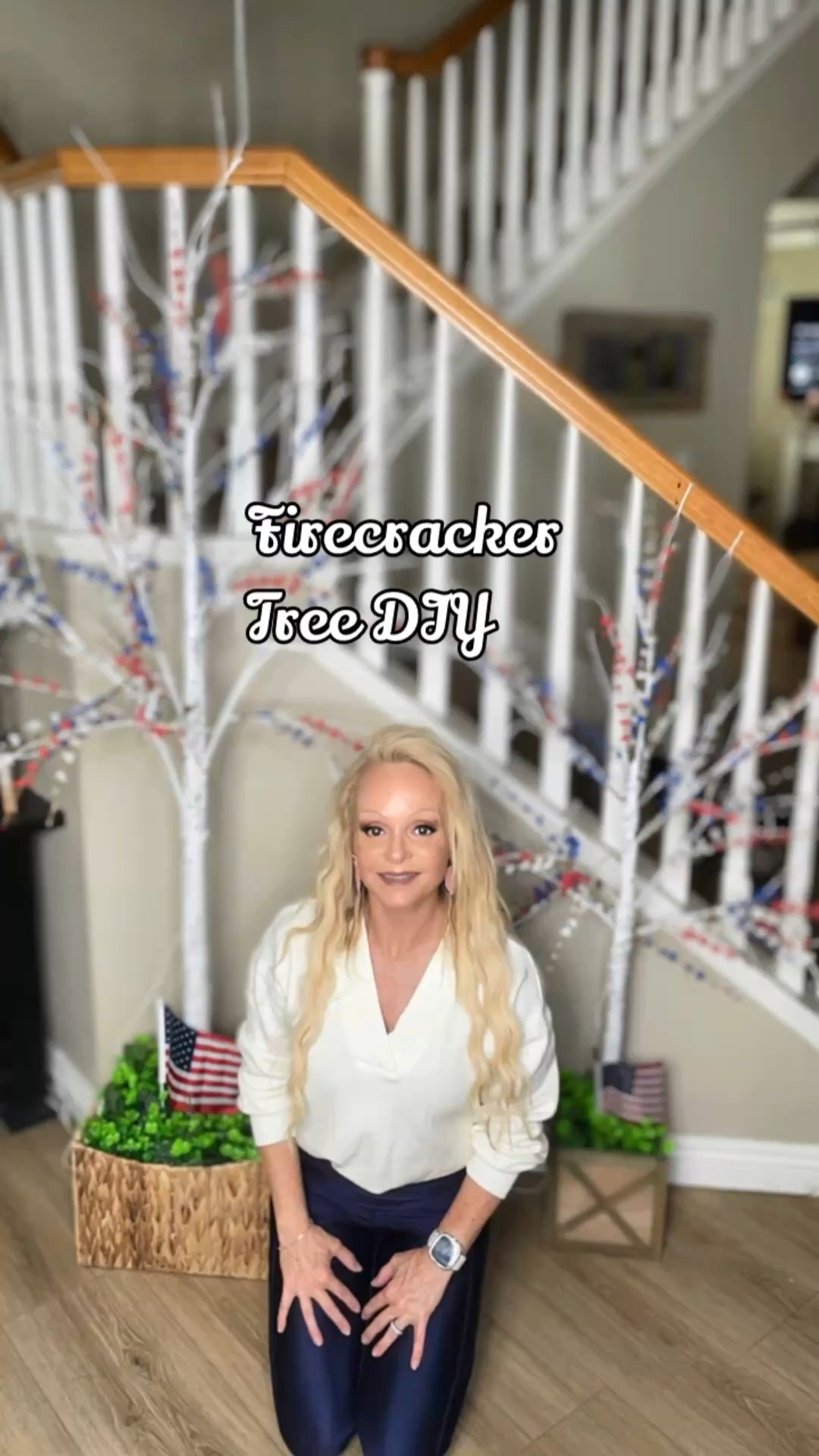 Give lemon Les trees a patriotic glow up with this EASY decor hack! 

Patriotic decor, Americana, USA, Independence Day, July 4th, home decor, seasonal decor, red. White and blue and

#LTKvlog #LTKSeasonal #LTKHome