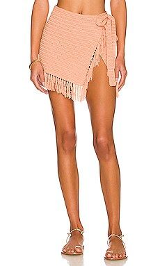 Lovers and Friends Stevie Skirt in Birch Brown from Revolve.com | Revolve Clothing (Global)