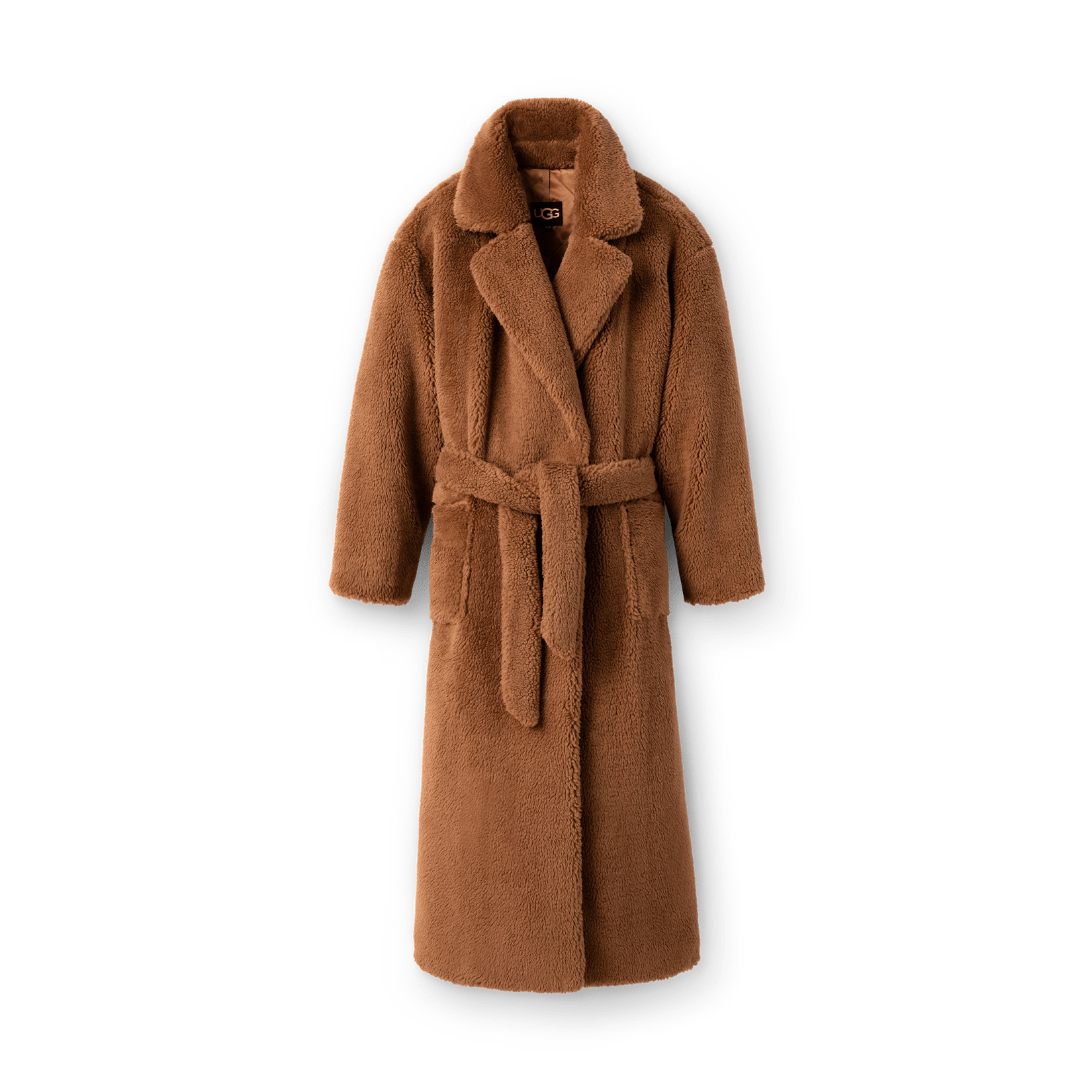 UGG® Alesandra Faux Fur Wrap Coat for Women | UGG® UK | UGG (UK)