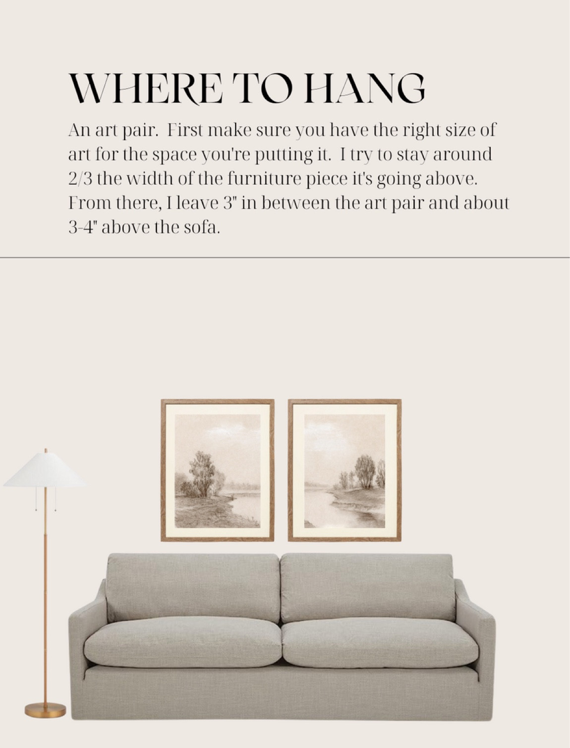 Need art hanging tips?  Look no further!

#LTKhome #LTKunder100 #LTKunder50