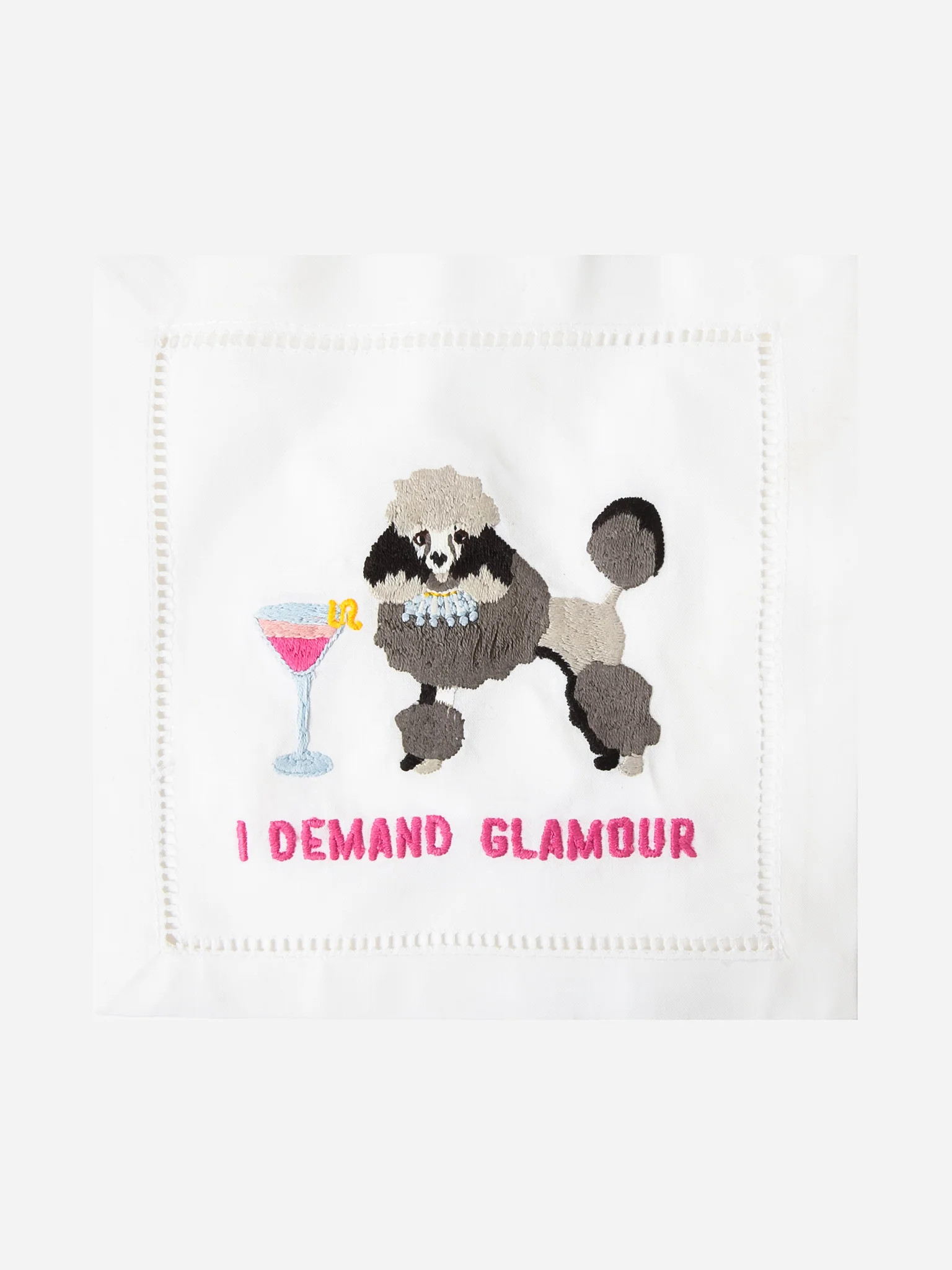 August Morgan I Demand Glamour Cocktail Napkin Set | Saint Bernard