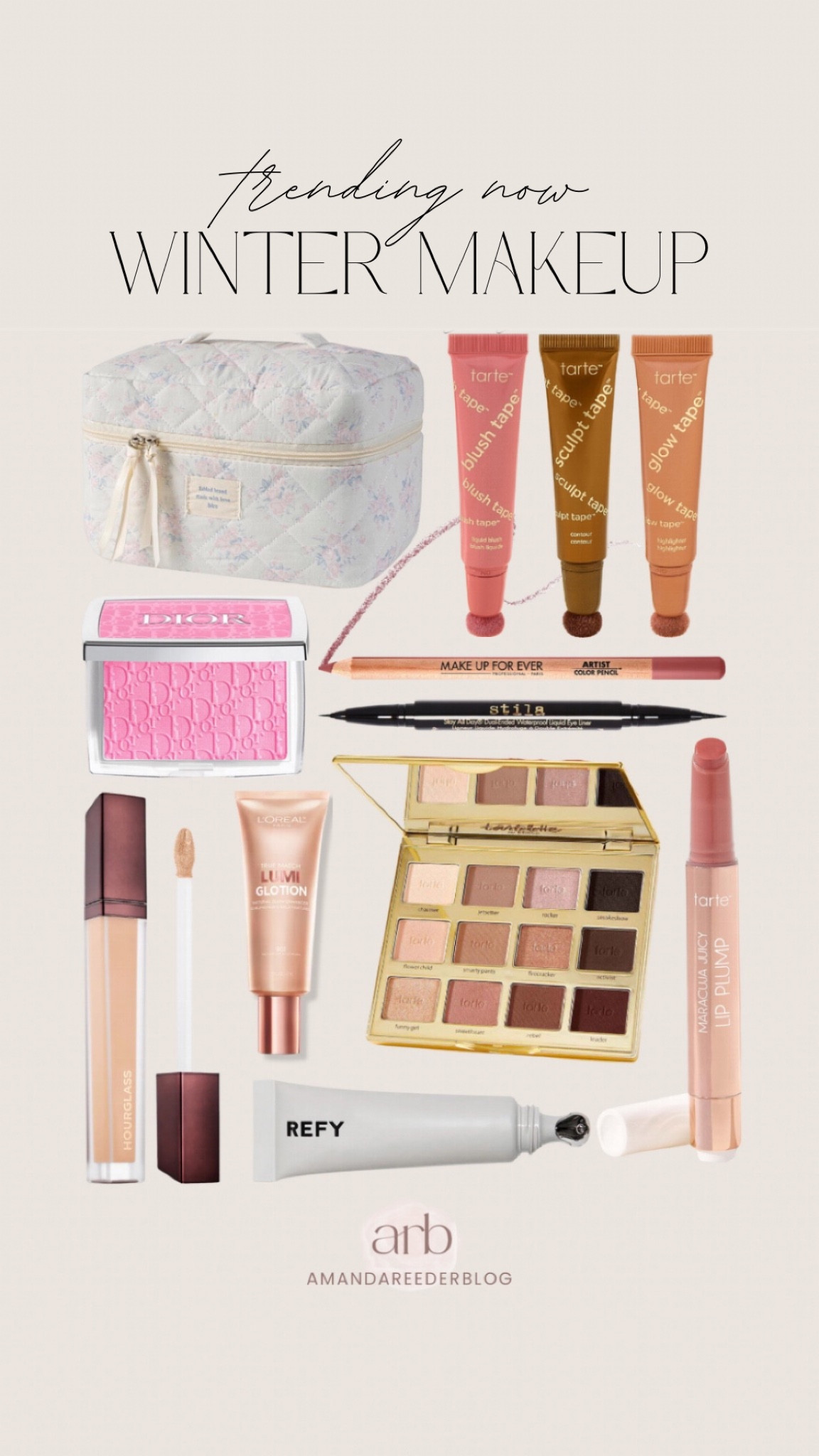 Winter makeup that’s trending now ⭐️ Under $50!!

Affordable makeup, gifts for her, luxury makeup, women’s beauty, dior beauty, liquid blush, liquid contour, tarte makeup, eyeshadow, travel makeup, REFY lipgloss, lumilotion, lip liner, eyeliner 

#LTKSeasonal #LTKbeauty #LTKfindsunder50