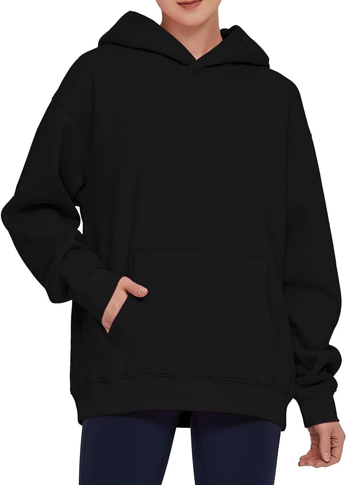 THE GYM PEOPLE Women's Oversized Hoodie Loose fit Soft Fleece Pullover Hooded Sweatshirt With Poc... | Amazon (US)