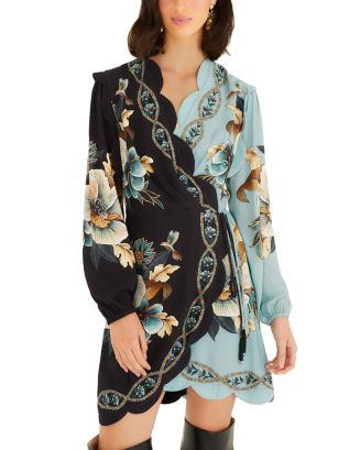 Snake Garden Wrap Dress | Bloomingdale's (US)