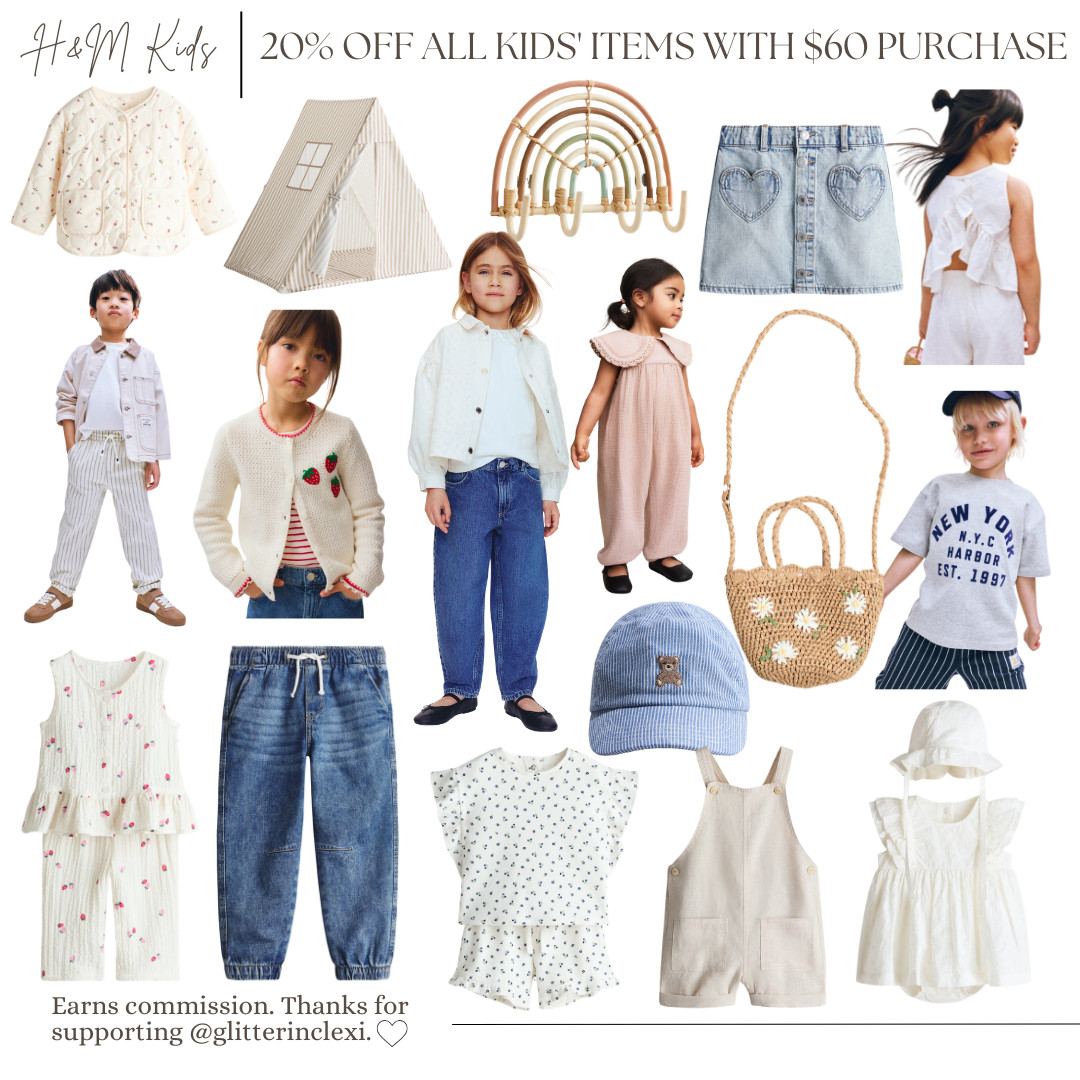 H&M 20% Off a purchase of $60 

 