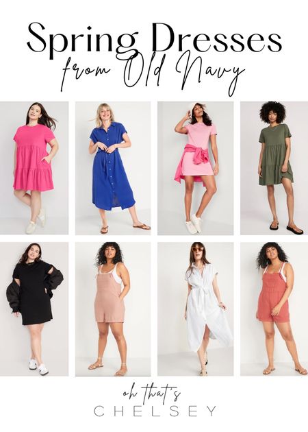Old Navy always has a great selection of casual dresses. I’m loving the button down and t-shirt style dresses that are on trend  

#LTKSale #LTKfit #LTKFind