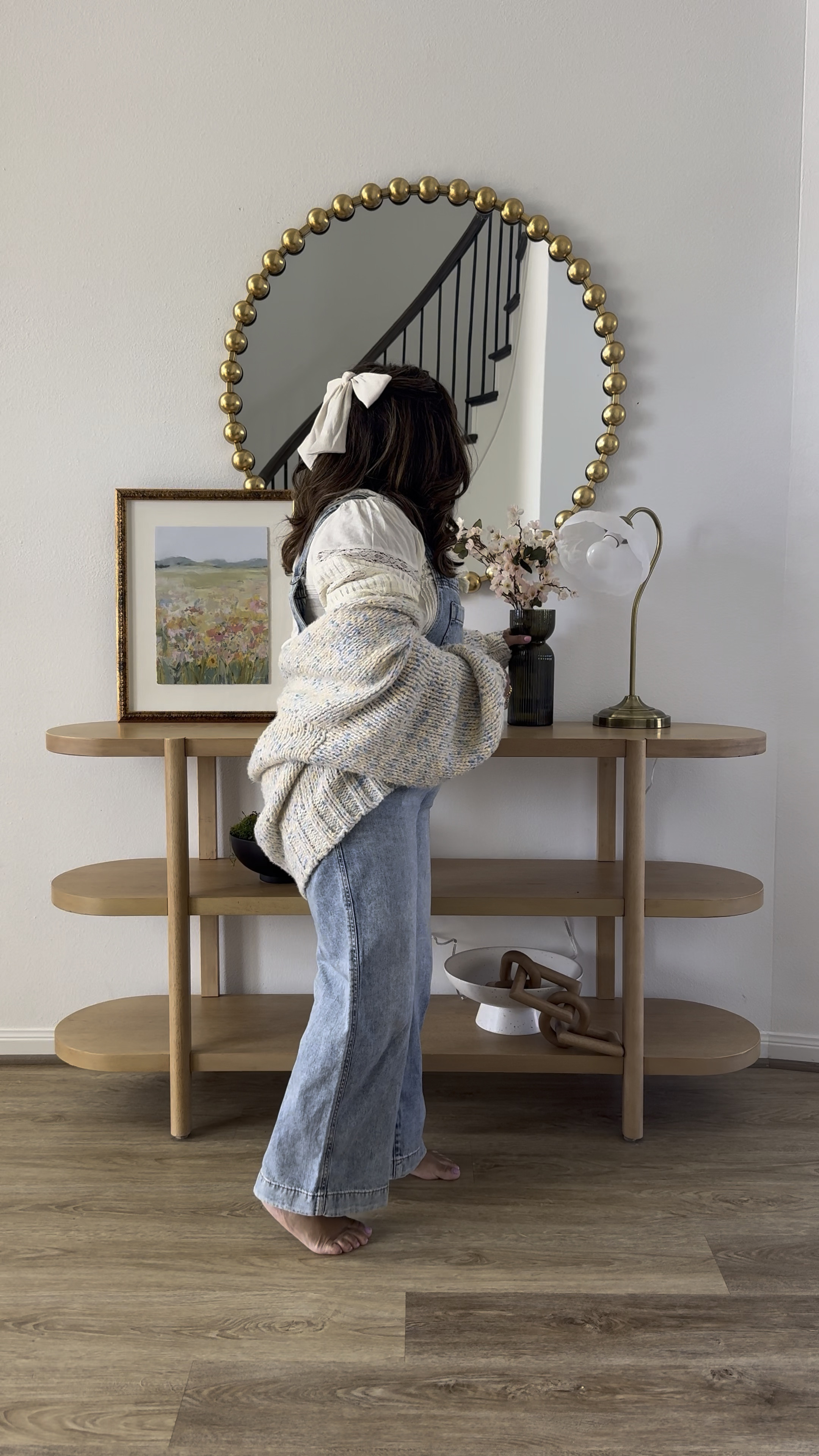 HOME DECOR: love adding these pieces for spring to give this space some personality. Everything is from Walmart too!

#LTKHome #LTKFindsUnder100 #LTKFindsUnder50