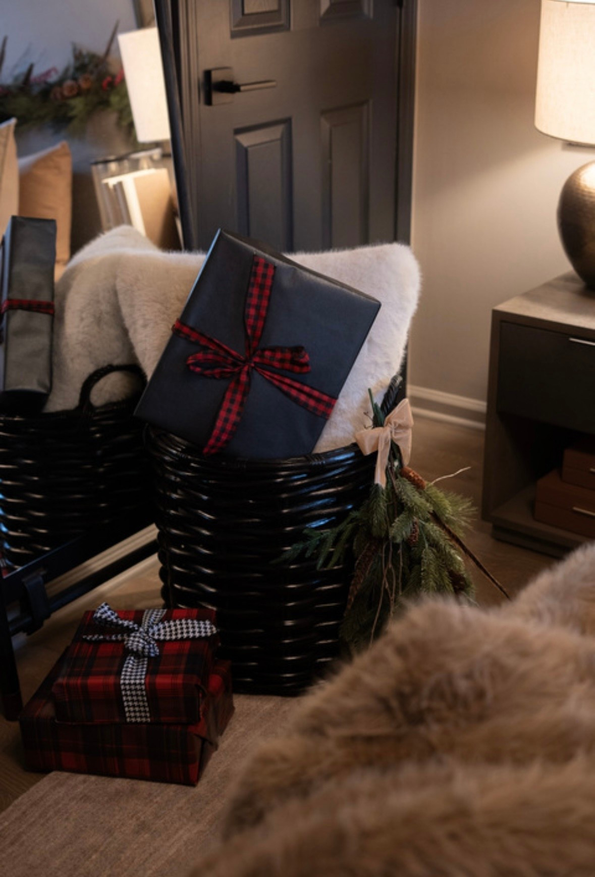 This holiday bedroom came together as the cozy winter escape I’ve been craving. Layered pillows, plush textures, evergreen garlands, and warm lighting create a calm, festive atmosphere that feels both styled and effortless. If you’re looking for Christmas bedroom décor ideas that add instant charm and comfort, simple greenery and soft textures make all the difference.


#LTKHoliday #LTKHome #LTKSeasonal