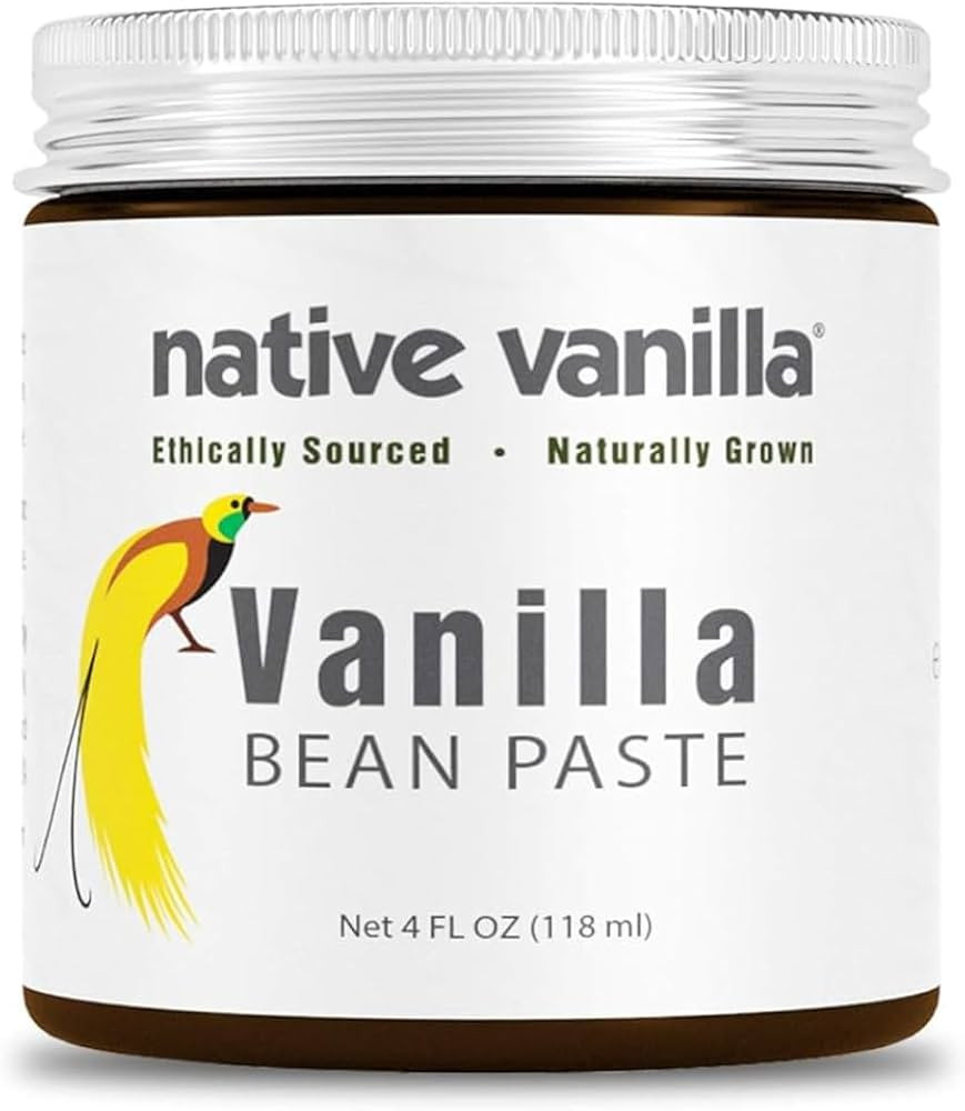 Vanilla Bean Paste - Native Vanilla - All Natural Pure Vanilla Bean Paste - Made with Organic Aga... | Amazon (US)