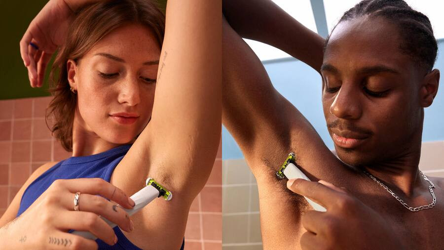 Philips Norelco - OneBlade Intimate Pubic Groomer - White | Best Buy U.S.