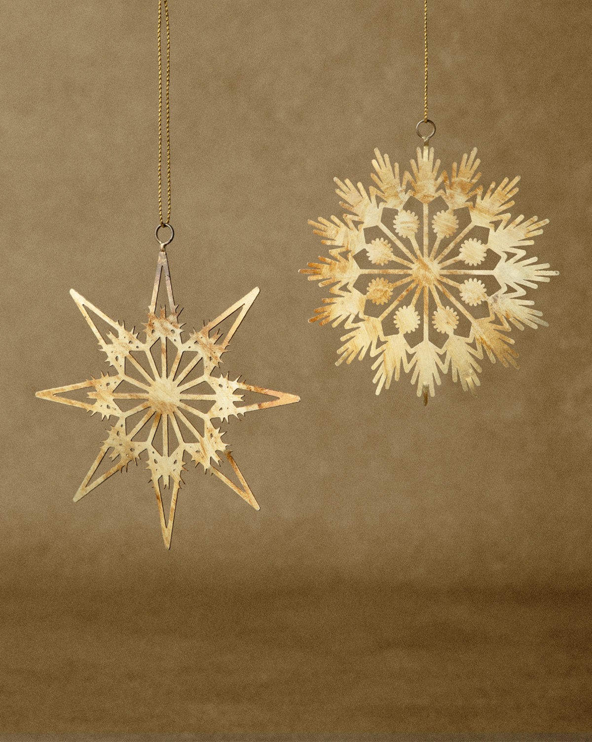 Pressed Metal Stars (Set of 2) | McGee & Co. (US)