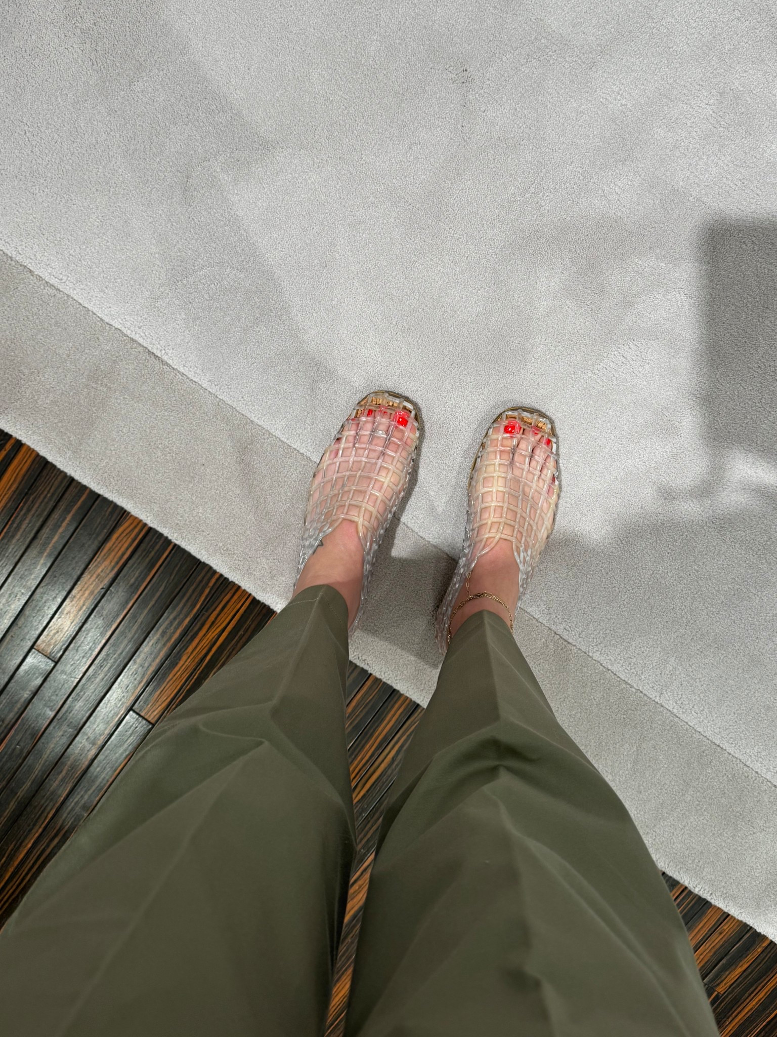 I was skeptical, but they’re actually really comfortable after like 10 minutes. I wore them all day walking around and no problem. Run small, size up 1/2. I linked the exact ones 

#LTKSeasonal #LTKTravel #LTKStyleTip