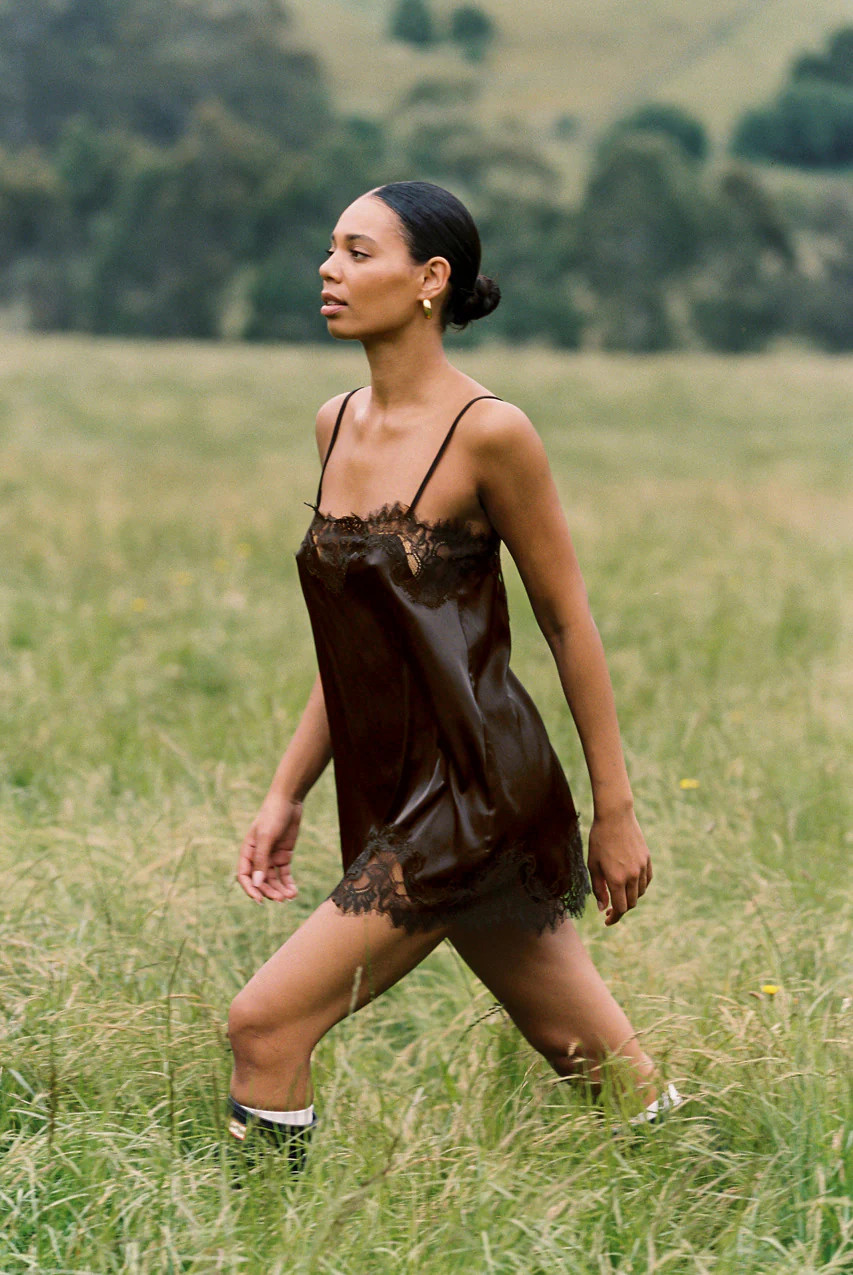 Olivia Slip Espresso | Kat the Label US