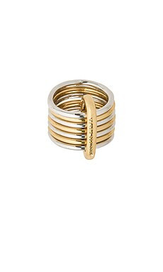 Jennifer Fisher Ring Set in Two Tone from Revolve.com | Revolve Clothing (Global)