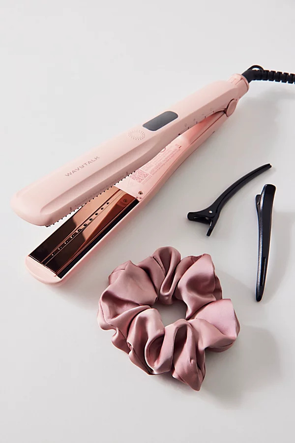 Wavytalk Steam Sesh Hair Straightener in Pink at Urban Outfitters | Urban Outfitters (US and RoW)