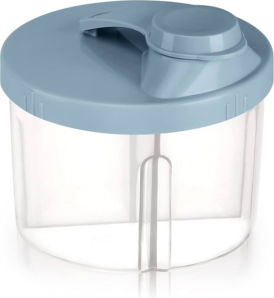 Accmor Baby Formula Dispenser On The Go, Non-Spill Rotating Four-Compartment Formula Container fo... | Amazon (US)