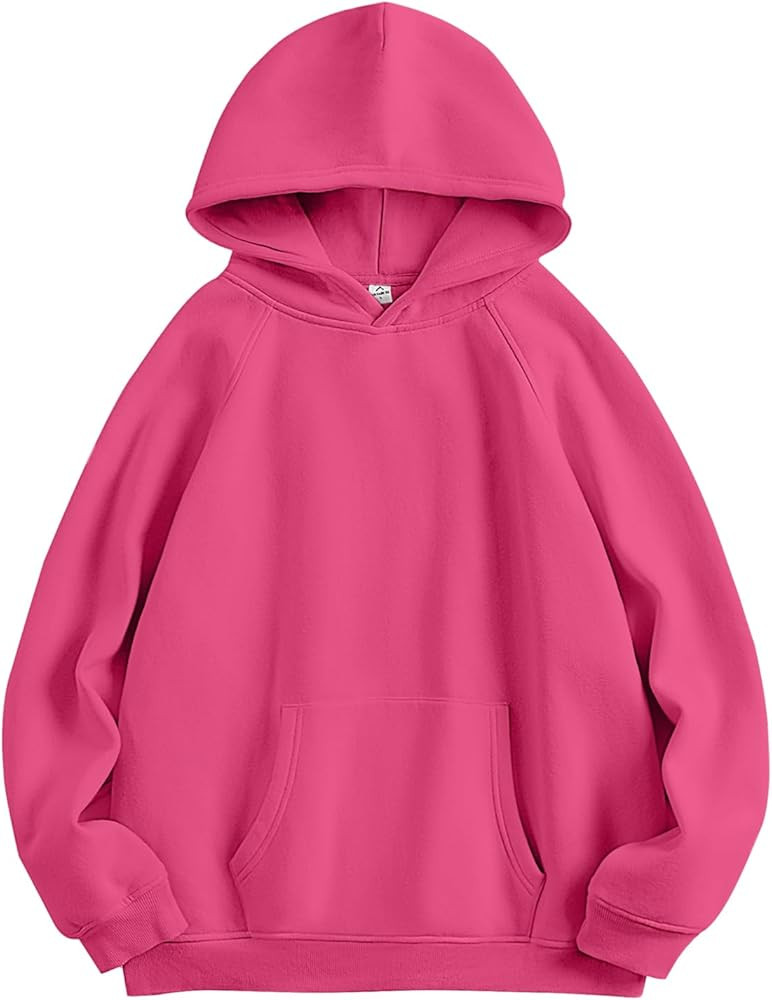 ANRABESS Women Hoodies Oversized Fleece Long Sleeve Comfy Casual Basic Pullover Sweatshirts 2025 ... | Amazon (US)