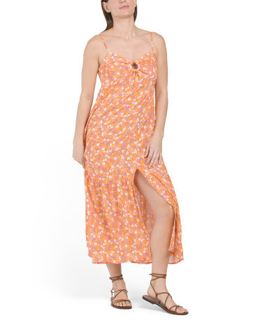 Shayne Printed Maxi Dress | TJ Maxx