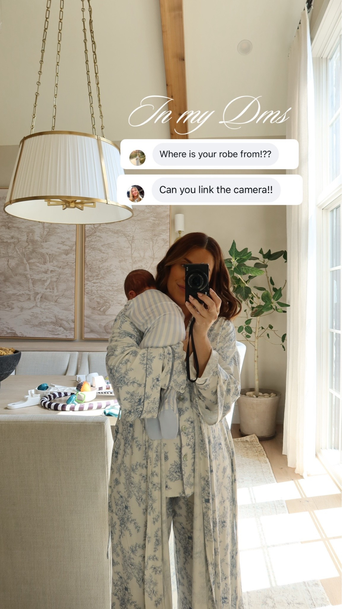 Wearing a size small in pajamas + size S/M in the robe— also comes in a pink version for girl moms! I love having cute & comfy pajamas and robes that make you feel a little more put together during the newborn stage! Also still cute to stay in when you have visitors 🤪. 

Canon camera is also linked- we use this all the time and it’s been great to use to capture sweet moments at home + in the hospital! I typically shoot on “auto” (no special setting) & love how the photos turn out. Can also easily transfer photos to your phone via Bluetooth! 

Postpartum stage || postpartum mom || newborn baby || nursing essentials || postpartum outfits

#LTKBaby #LTKmomlife #LTKootd