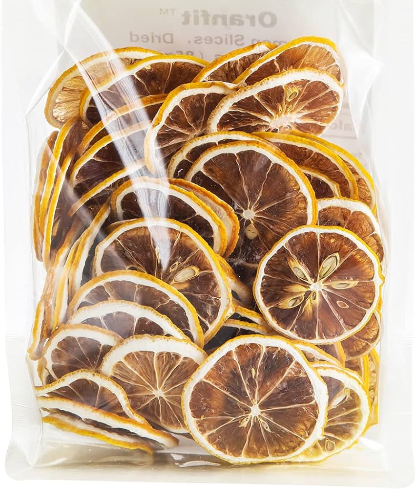 Oranfit Dried Lemon Slices 3oz/85g(50 to 65 slices) | Amazon (US)