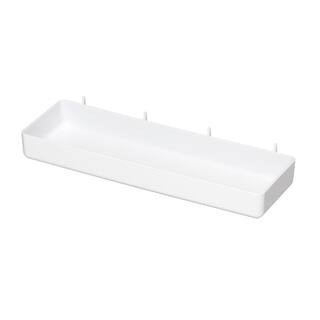 White Pegboard Storage Shelf by Simply Tidy™ | 11" x 4" x 1" | Michaels® | Michaels Stores