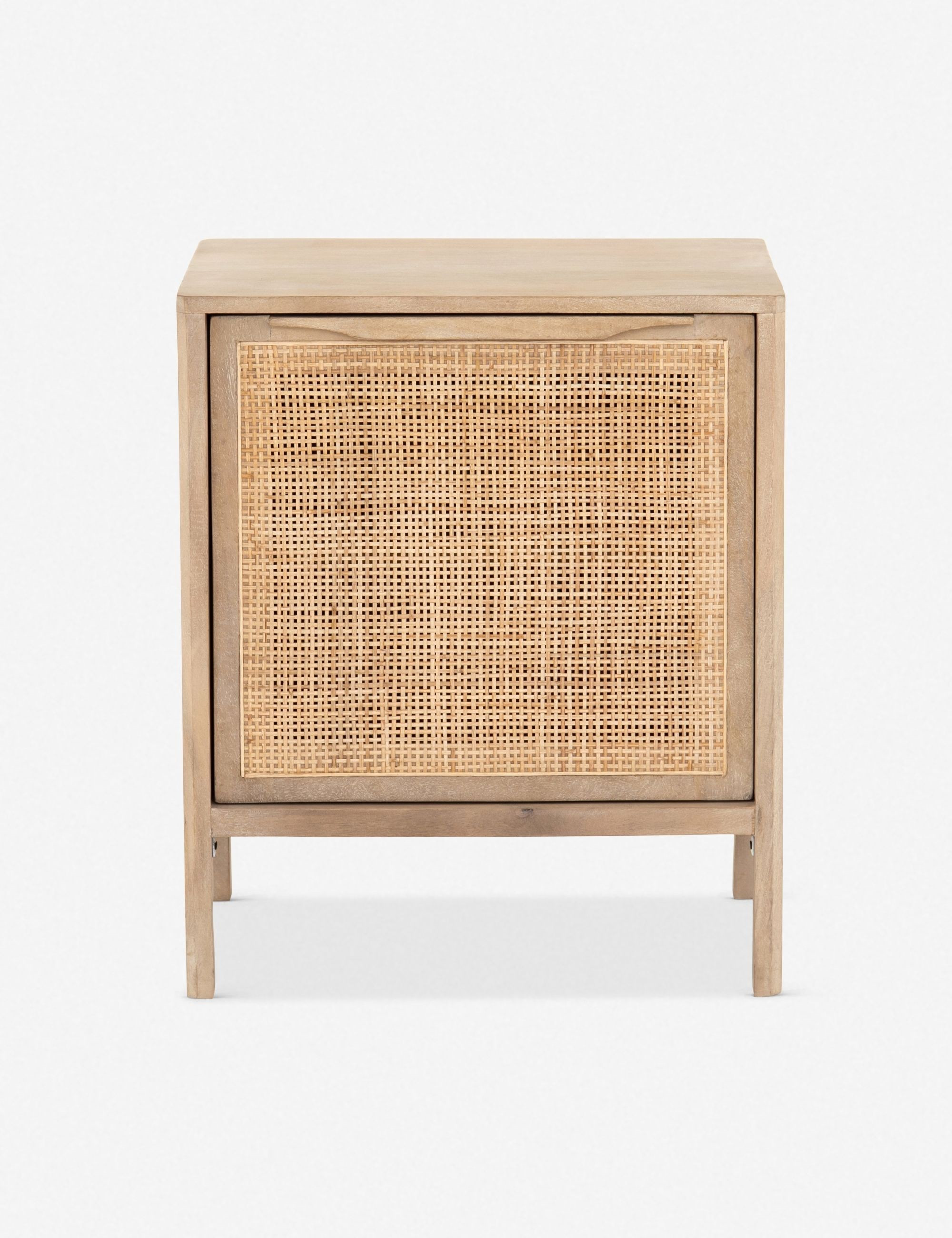 Hannah Right-Side Nightstand, Natural | Lulu and Georgia 