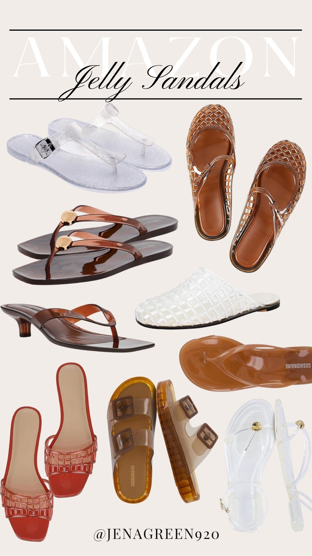 Amazon Jelly Sandals | Summer Sandals | Summer Trend

#LTKSeasonal #LTKootd