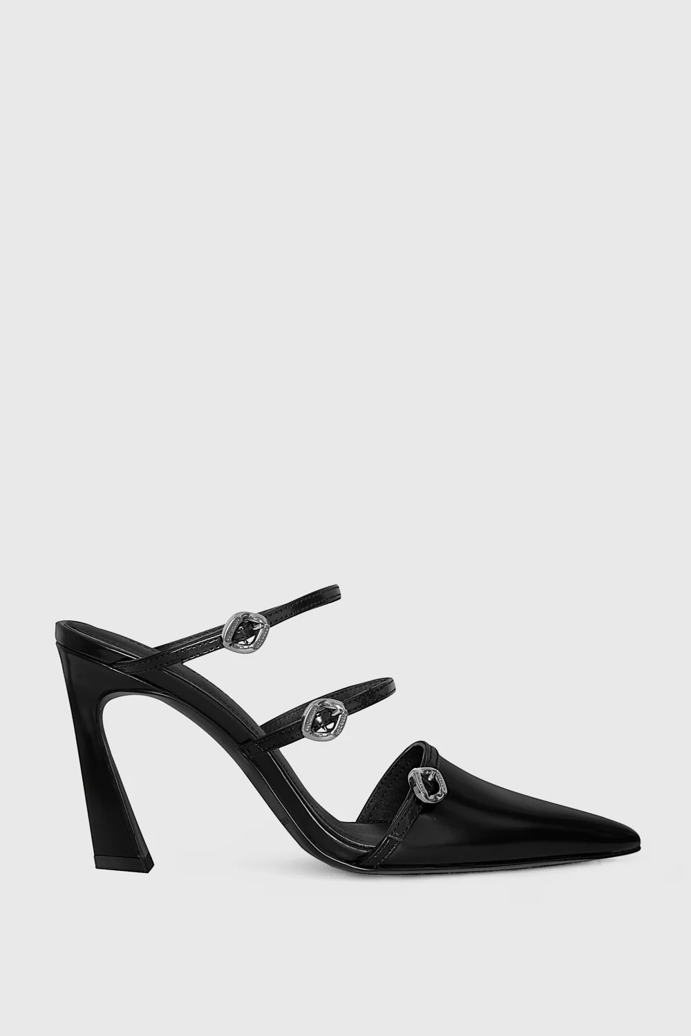 Buckle Heeled Mule | Rebecca Minkoff