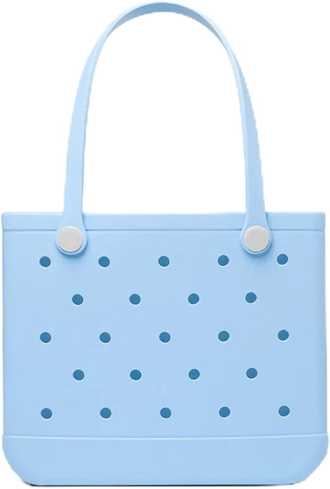 Large Tote Beach Bag for Women - 15in L x 5in W x 12in H, Waterproof & Sandproof & Washable, Shou... | Amazon (US)