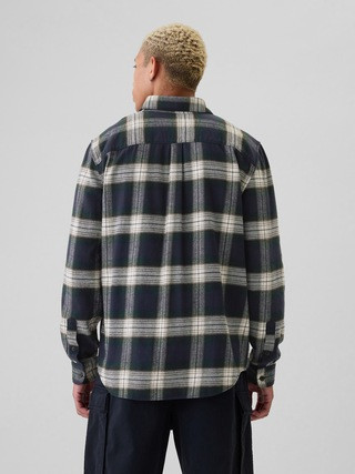 Organic Cotton Flannel Shirt | Gap (US)