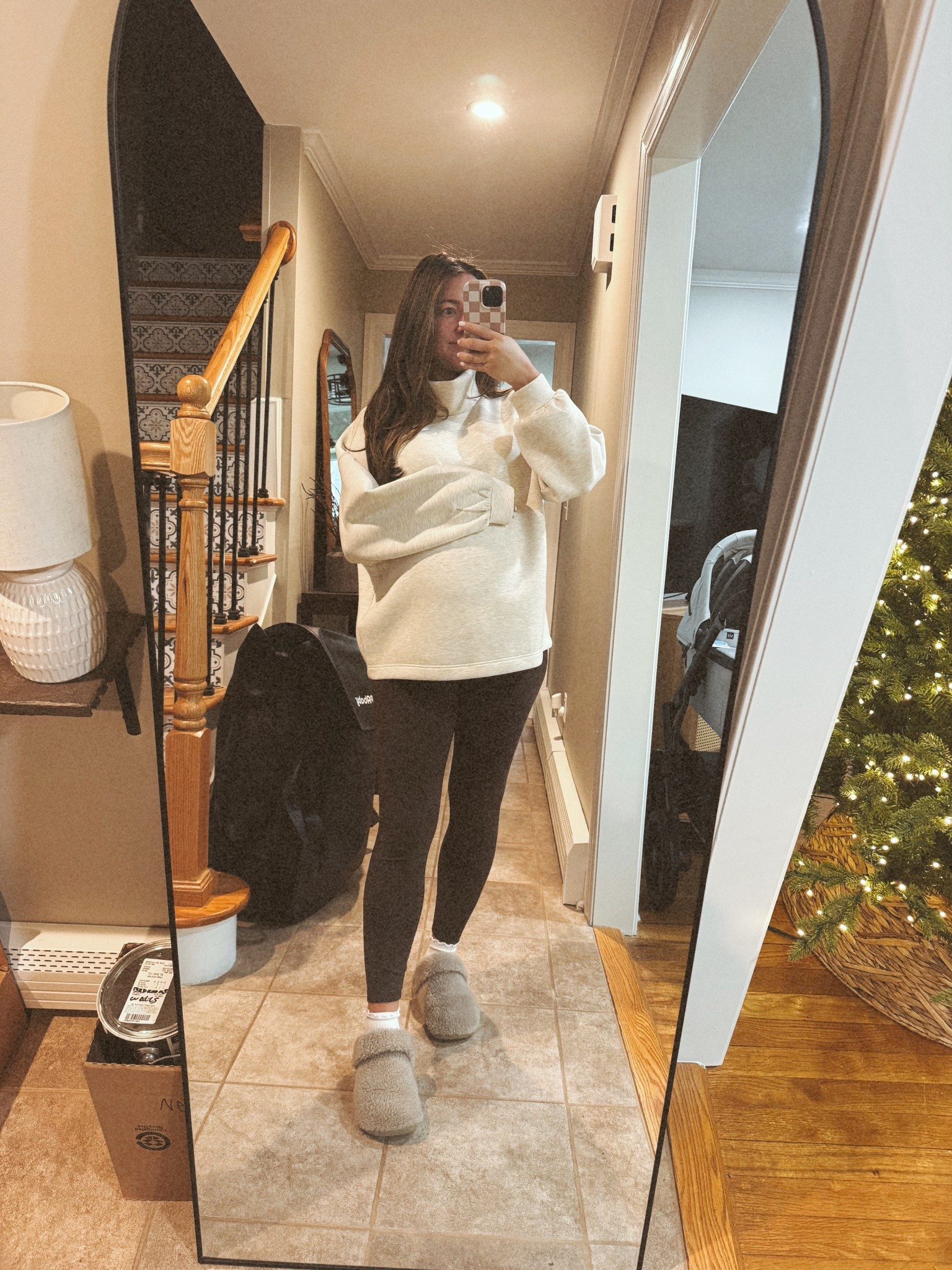 Comfy outfit for today!
Wearing size M in both 

#LTKGiftGuide #LTKSaleAlert #LTKFindsUnder50