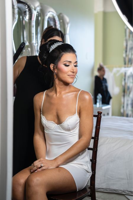 Getting ready, wedding morning / bride 🤍

#LTKbeauty #LTKwedding #LTKunder50