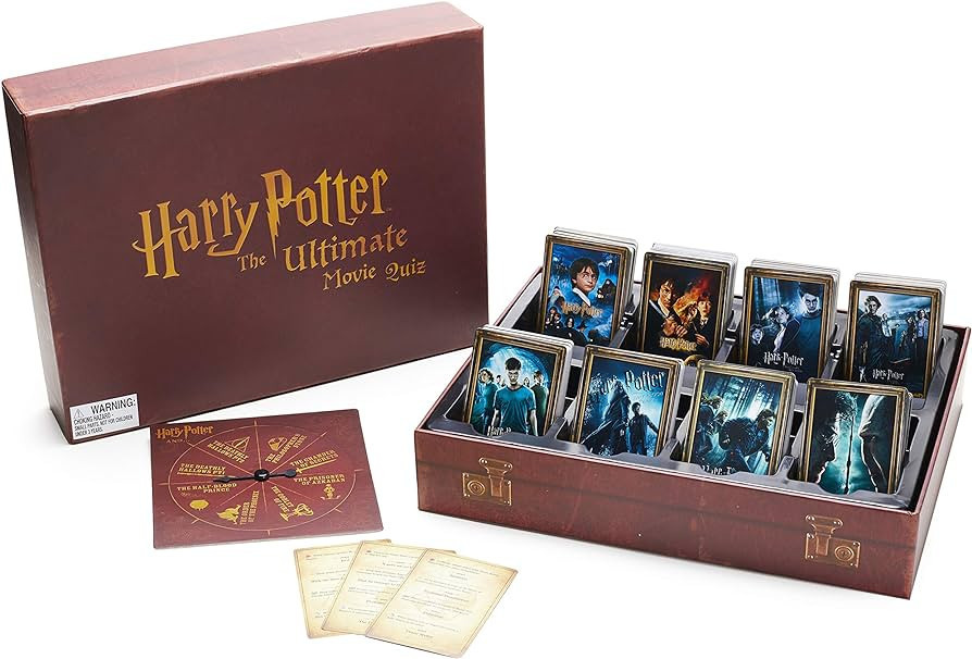 Paladone Ultimate Harry Potter Movie Quiz, Officially Licensed Trivia Game with 1600 Questions | Amazon (US)