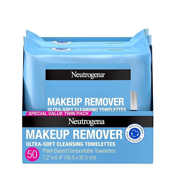 Makeup Remover Cleansing Face Wipes, Daily Cleansing Facial Towelettes to Remove Waterproof Makeu... | Amazon (US)