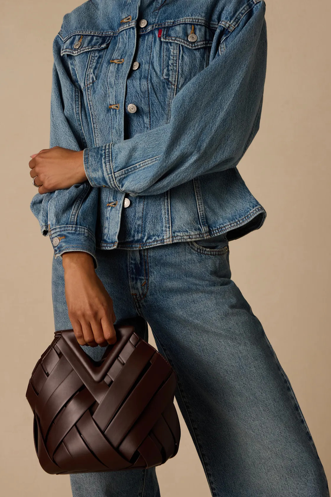 Aarya Brown Woven Crossbody Bag | Lulus