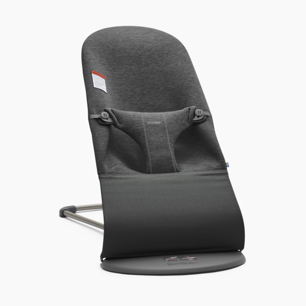 Babybjörn Bouncer Bliss in Charcoal 3 D Jersey/Dark Gray Frame | Polyester | Babylist