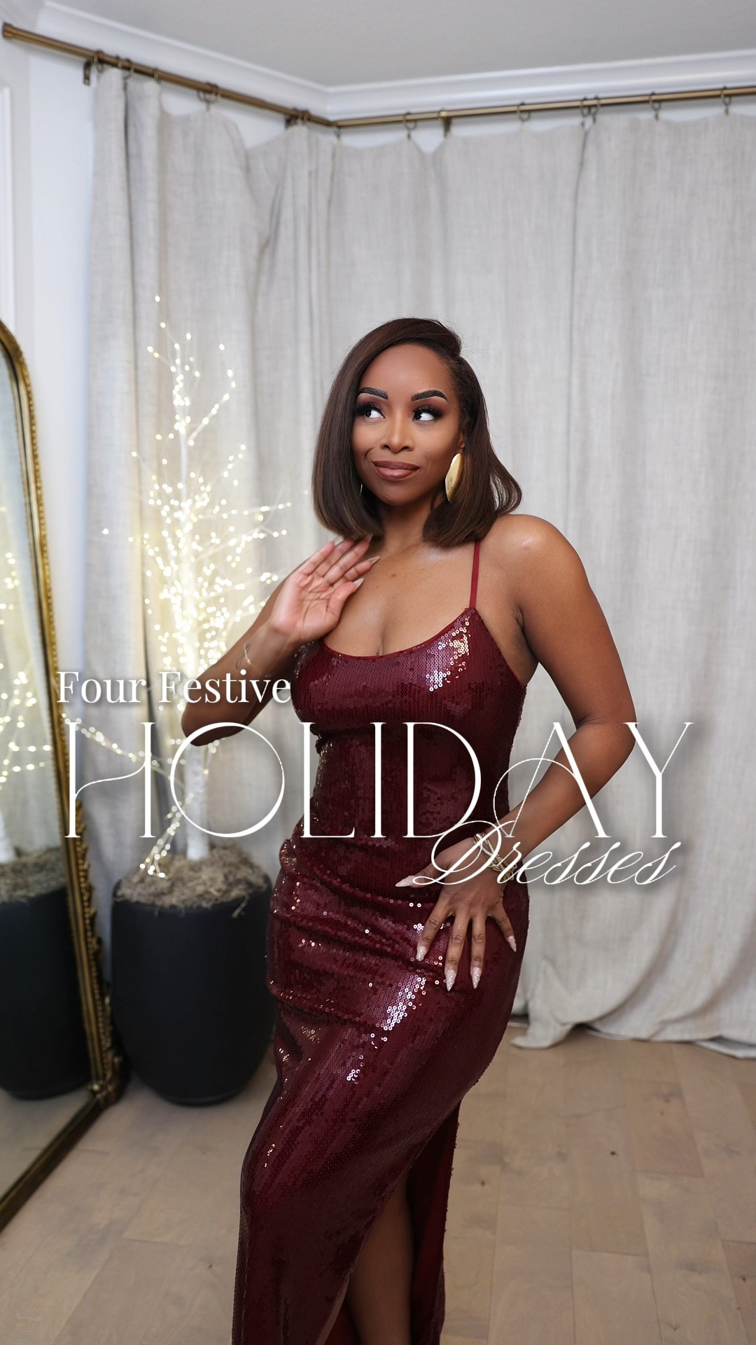 ✨ **A Festive Baddie 🛷🎄 is READY to SLAY!** ✨ 

Besties, I’m OBSESSED with these holiday-ready dresses from @boohoo 😍 They’re serving **glam, elegance, and a sprinkle of sparkle**—the ultimate trifecta for any holiday party look! 💃 

PLUS, Boohoo is basically giving these away with 60% off EVERYTHING sitewide—and you can stack my code **CARMEN15** for an EXTRA 15% off! 🎁 You're welcome. 💅 

**Now help me out!** I can’t decide which one is THE moment... **Which dress should I wear to a holiday party?** 👀 

Let’s slay this holiday season, besties! #ltkgiftguide #ltkholiday #ltkcyberweek #pinterest #holidaydress #holidayparty

#LTKFindsUnder100 #LTKGiftGuide #LTKHoliday