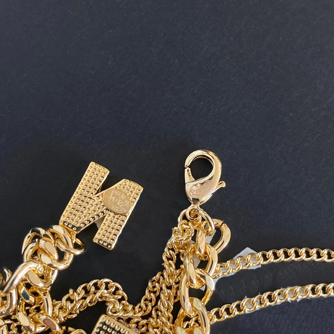 Jewelry Sets Designer Necklace Bracelets designer for women Stamp Bracelet Brand Girl Logo Neckla... | DHGate