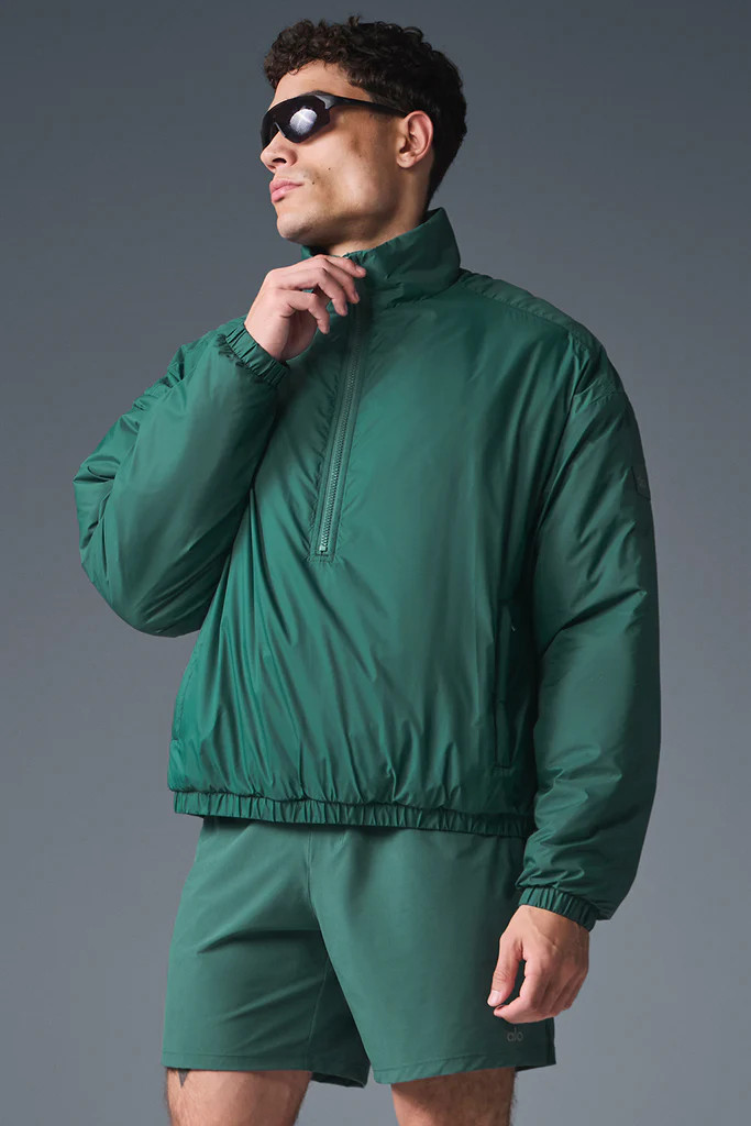 Latitude Light Weight 1/2 Zip Pullover Jacket | Alo Yoga (US)