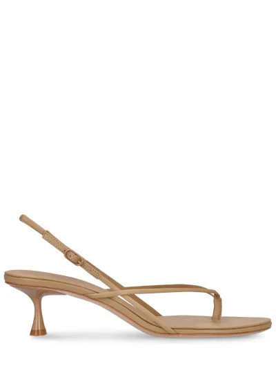 50mm wishbone leather sandals - Studio Amelia - Women | Luisaviaroma | Luisaviaroma