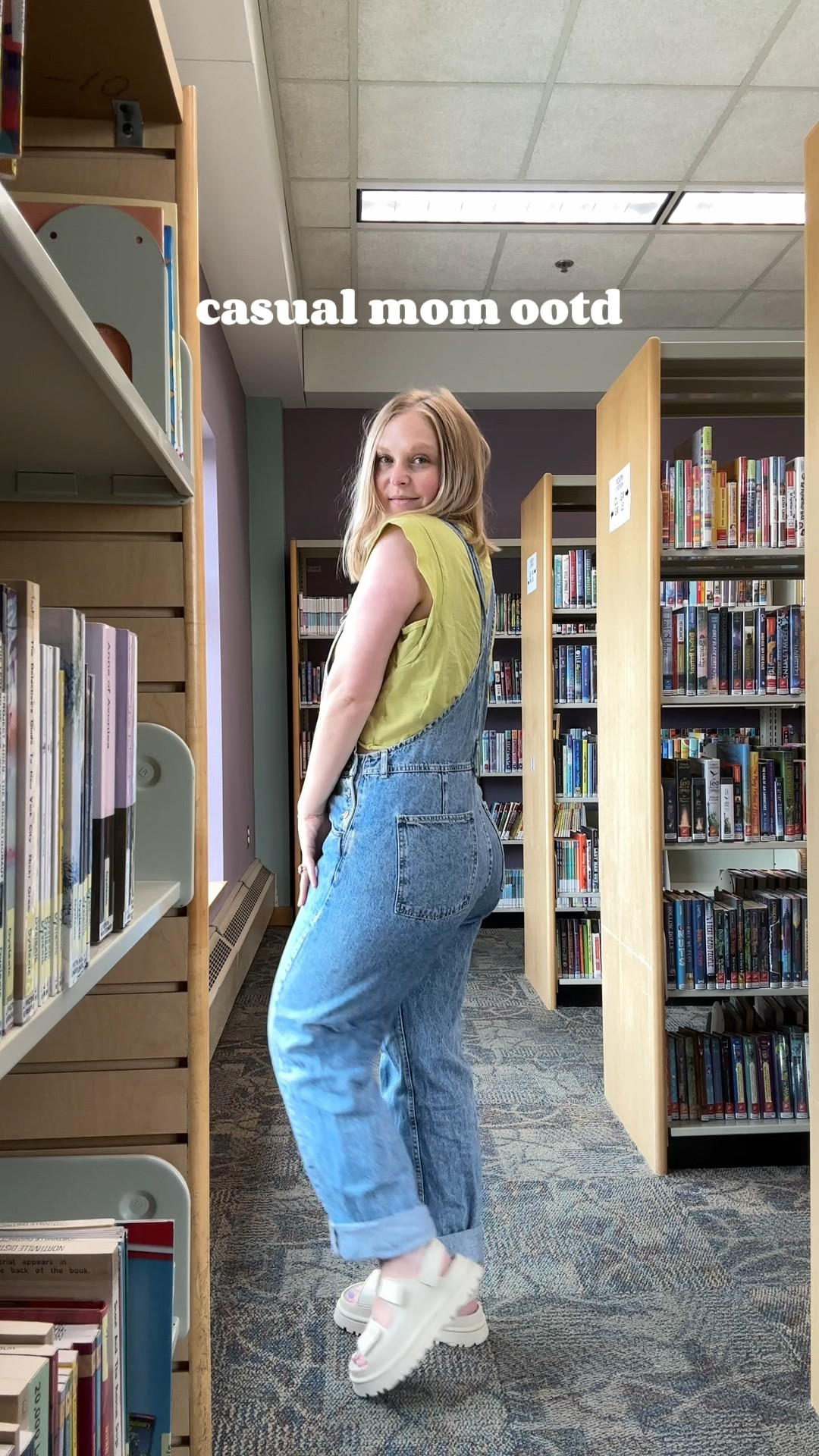 Wearing medium in the overalls (tts) and 7 in the shoes! (Usually a 7.5)

#LTKMidsize #LTKStyleTip #LTKFindsUnder100