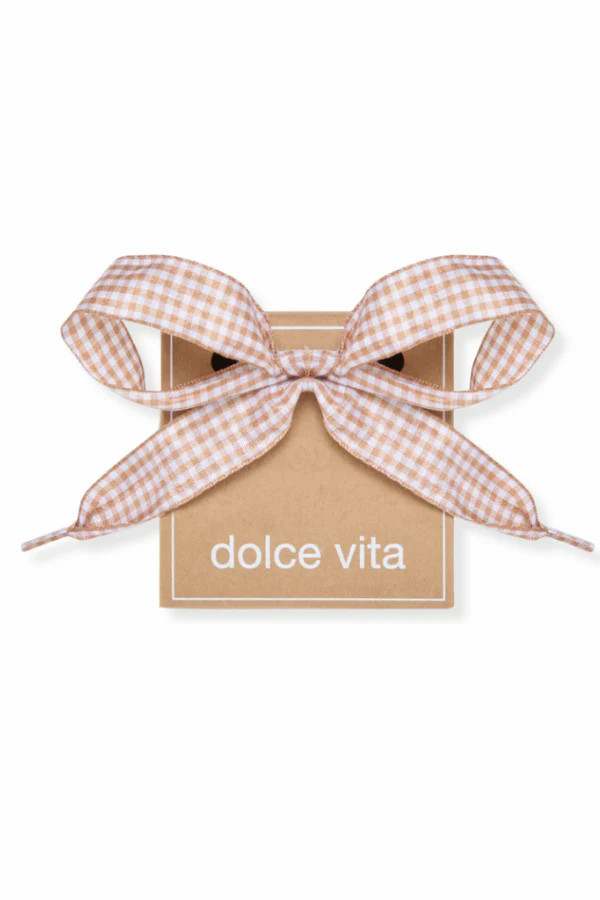 Dolce Vita Gingham Rose Multi Shoe Laces | The Willow Tree