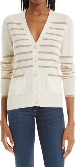 Stripe Cashmere Cardigan | Nordstrom