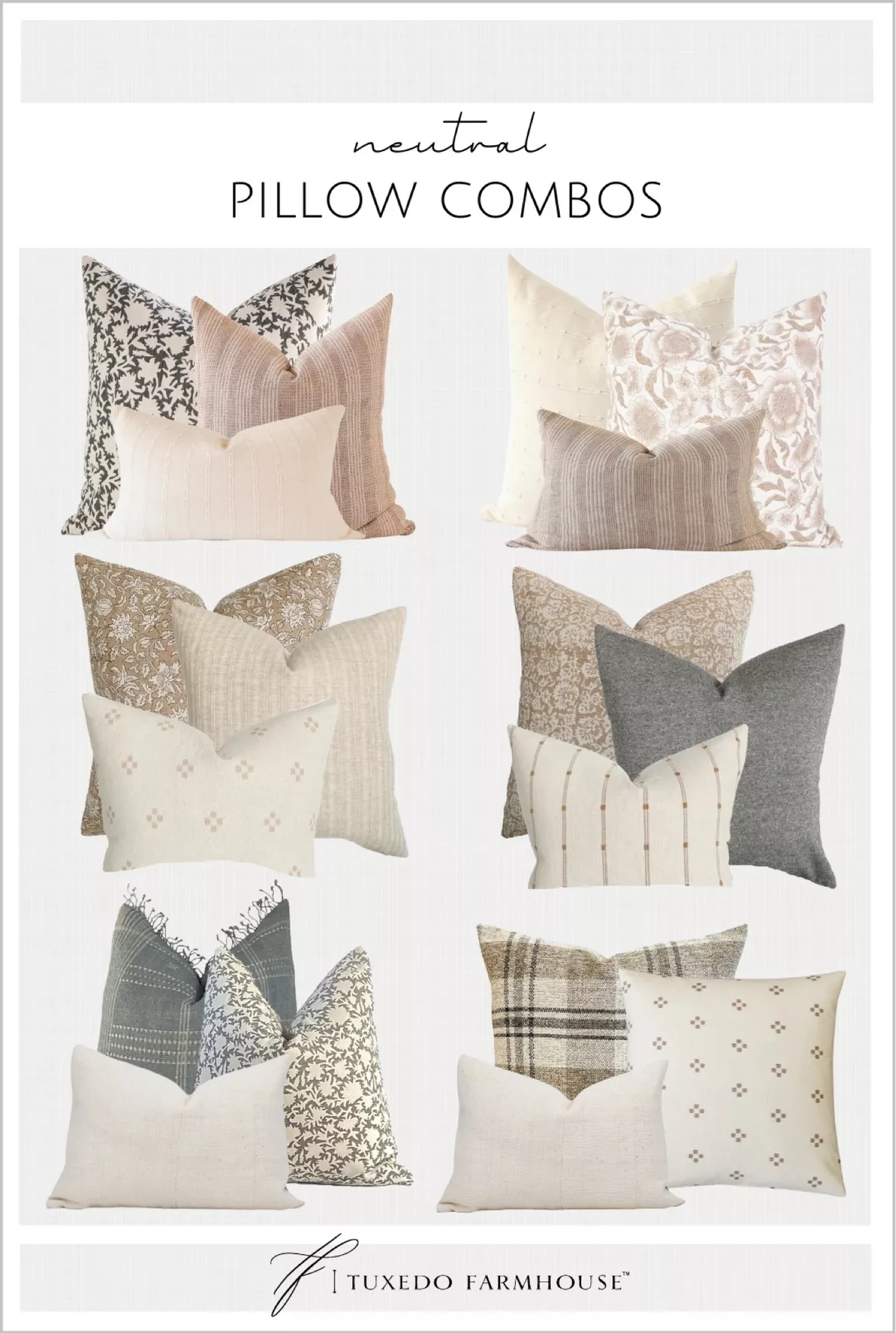 Fall Pillow Cover Set Neutral … curated on LTK