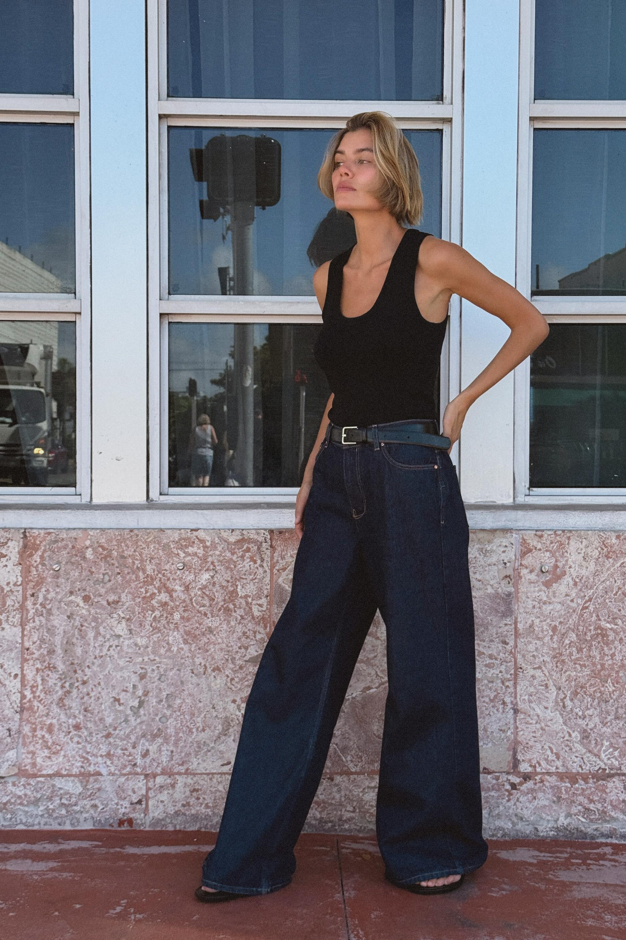 BASIC PLAIN KNIT TOP | Zara UK